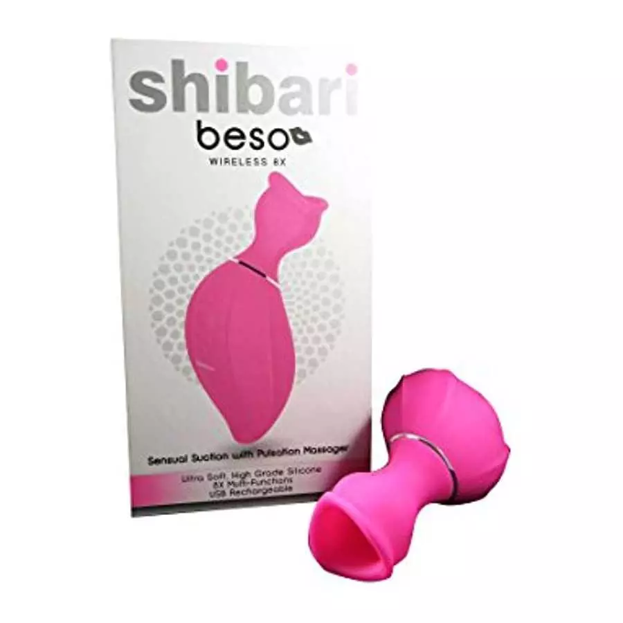 SHIBARI Beso, Power Suction Sex Toy, Pink