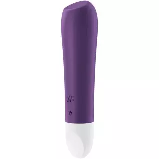 Satisfyer Ultra Power Bullet 2 Mini Bullet Vibrator - Clitoral Stimulator, Personal Massager, Wide Beveled Tip - Portable, Water Satisfyer Ultra Power Bullet 2 Mini Bullet Vibrator - Clitoral Stimulator, Personal Massager, Wide Beveled Tip - Portable, Water
