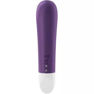 Satisfyer Ultra Power Bullet 2 Mini Bullet Vibrator - Clitoral Stimulator, Personal Massager, Wide Beveled Tip - Portable, Water Satisfyer Ultra Power Bullet 2 Mini Bullet Vibrator - Clitoral Stimulator, Personal Massager, Wide Beveled Tip - Portable, Water