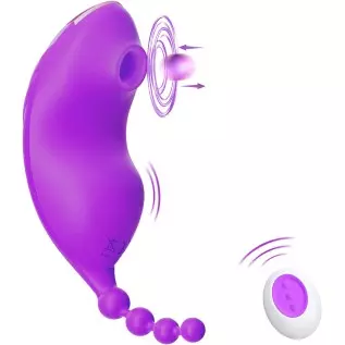 Wearable Vibrator Sex Toys - Rose Sex Toy G Spot Clitoral Stimulatior Butterfly Vibrators with 10 Vibration Modes, Invisible Vib