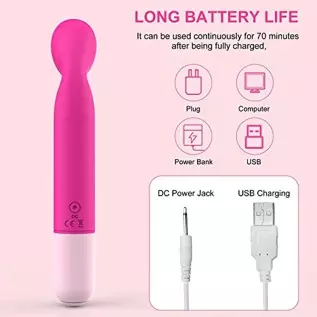 Female G-Spot Vibrator with 10 Modes, 100% Waterproof Vibes for Women/Men, Clitoris Nipple Stimulation Massagers, Vagina Masturb Female G-Spot Vibrator with 10 Modes, 100% Waterproof Vibes for Women/Men, Clitoris Nipple Stimulation Massagers, Vagina Masturb