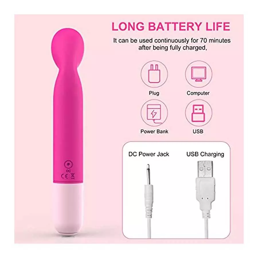 Female G-Spot Vibrator with 10 Modes, 100% Waterproof Vibes for Women/Men, Clitoris Nipple Stimulation Massagers, Vagina Masturb