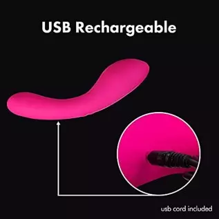 The Swan Wand Powerful Vibrator, Quiet Silicone Massager, Waterproof and Rechargeable Clitoral Stimulator, Multi-Function, Multi