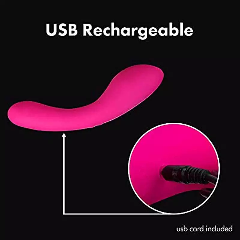 The Swan Wand Powerful Vibrator, Quiet Silicone Massager, Waterproof and Rechargeable Clitoral Stimulator, Multi-Function, Multi