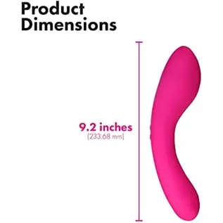 The Swan Wand Powerful Vibrator, Quiet Silicone Massager, Waterproof and Rechargeable Clitoral Stimulator, Multi-Function, Multi