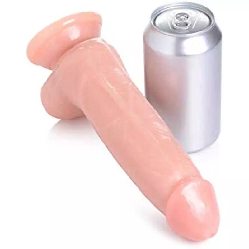 Lynx 9 Inch Dildo with Suction Cup - Light