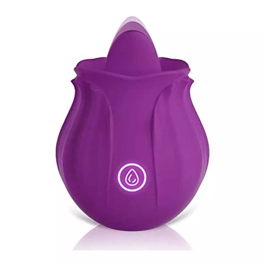 Rose Sex Stimulator for Women Pleasure, Rose Sex Toy for Woman with 10 Vibrating Modes, G spot Vibrator Clitoral Nipple Stimulat