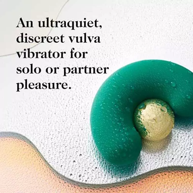 goop Viva La Vulva Vibrator - Rechargeable & Water-Resistant with 10 Ultraquiet Vibration Modes - Phthalate-Free, Latex-Free, BP