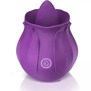 Rose Sex Stimulator for Women Pleasure, Rose Sex Toy for Woman with 10 Vibrating Modes, G spot Vibrator Clitoral Nipple Stimulat
