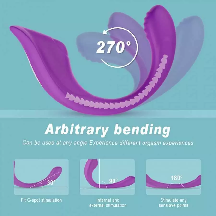 Fantasy Lover Your Secret Wearable Internal Gspot and clit Vibrator high Intensity