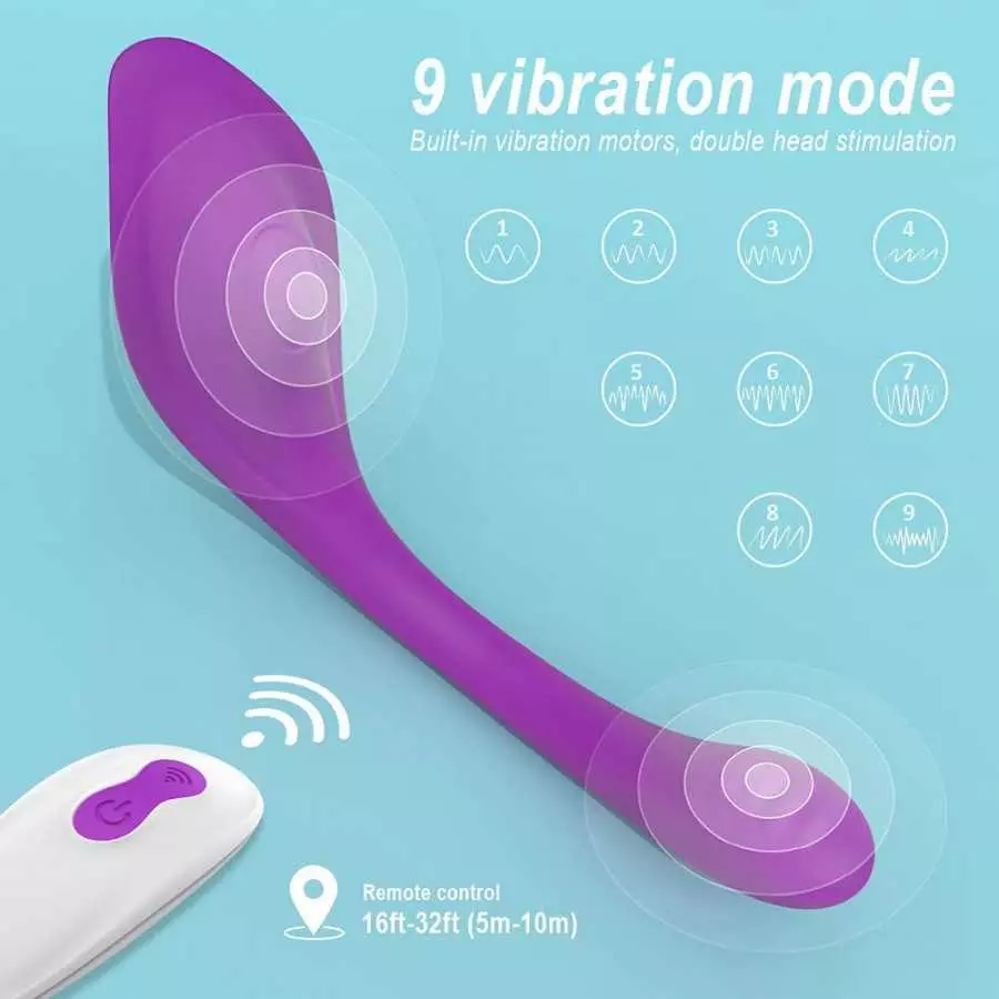 Fantasy Lover Your Secret Wearable Internal Gspot and clit Vibrator high Intensity