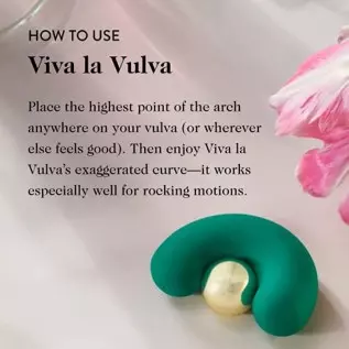 goop Viva La Vulva Vibrator - Rechargeable & Water-Resistant with 10 Ultraquiet Vibration Modes - Phthalate-Free, Latex-Free, BP