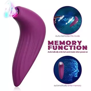 Smart Clitoral Sucking Sex Toy for Woman - SVAKOM APP Controlled Clit Stimulator Vibrator with Travel Lock & Pulse Technology - 