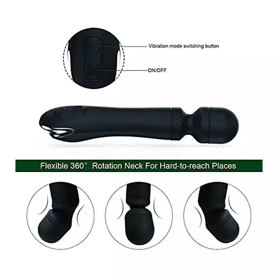 Sex Vibrators for Women, Vibrating Toys, Personal Wand Massager with 7 Vibration Modes Vibration