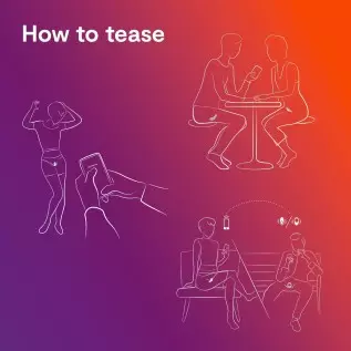 We-Vibe Tease Us Set Moxie + Moxie - Wearable Panty Vibrators for Women - Clitoral Stimulator with 10 Vibration Modes - App Cont