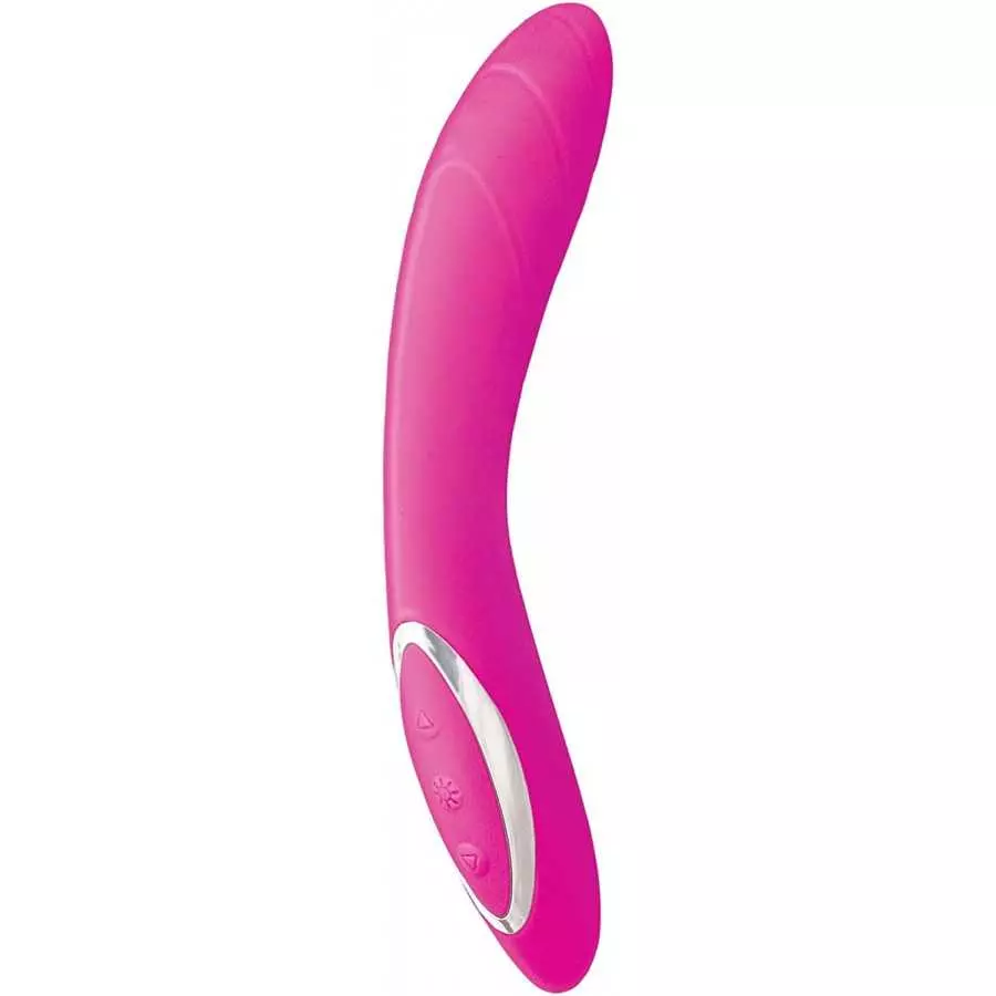 Princess Dynamic Heat Rechargeable Silicone Vibrator with Clitoral Stimulator - Pink Princess Dynamic Heat Rechargeable Silicone Vibrator with Clitoral Stimulator - Pink