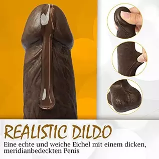 8.6 Inch Thrusting Dildo Vibrator with 5 Rotation 7 Vibrations Vibrating and Heating Sex Toy for Women, Realistic Telescopic Pen