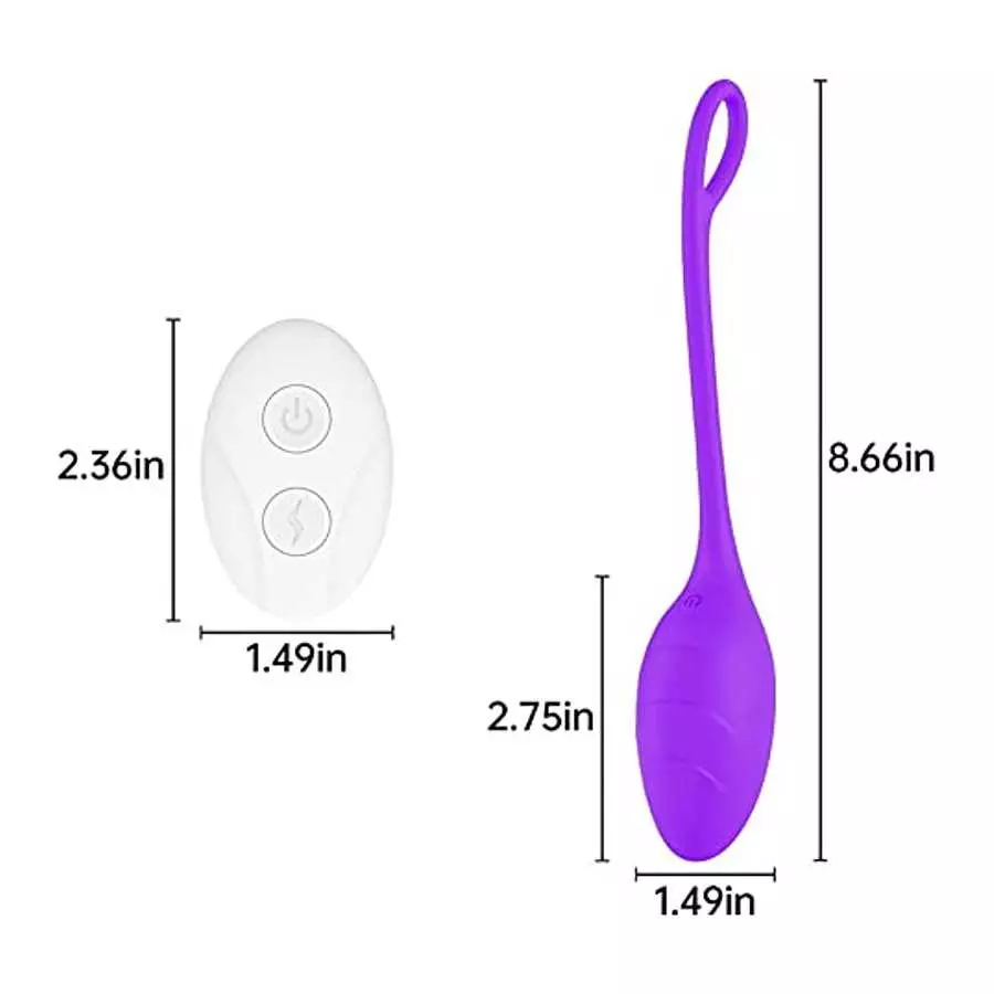 G Spot Bullet Vibrator APP Remote Control Vibrating Panties Vaginal Clitoral Prostate Stimulator with 10 Vibration Modes USB Fas