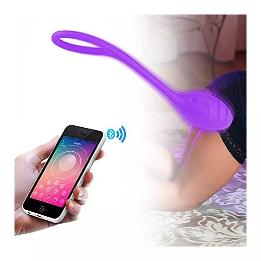 G Spot Bullet Vibrator APP Remote Control Vibrating Panties Vaginal Clitoral Prostate Stimulator with 10 Vibration Modes USB Fas
