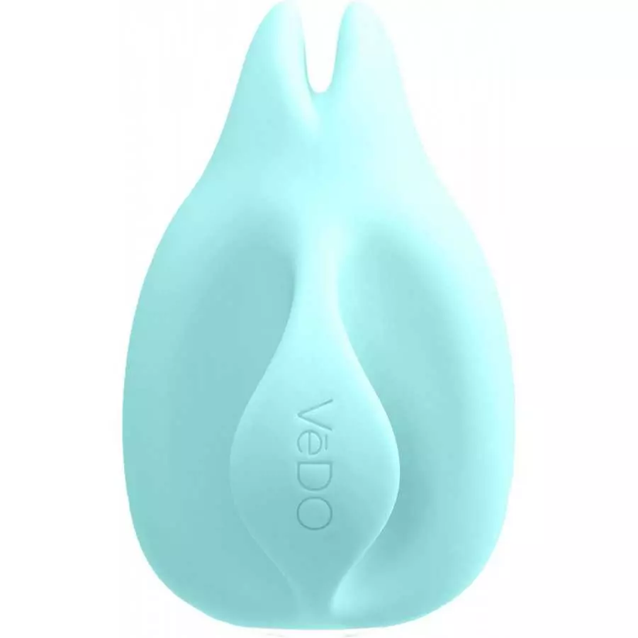 VeDO HUNI Rechargeable Lay-On Clitoral Vibrator Adult Sextoy for Women (Tease Me Turquoise) VeDO HUNI Rechargeable Lay-On Clitoral Vibrator Adult Sextoy for Women (Tease Me Turquoise)