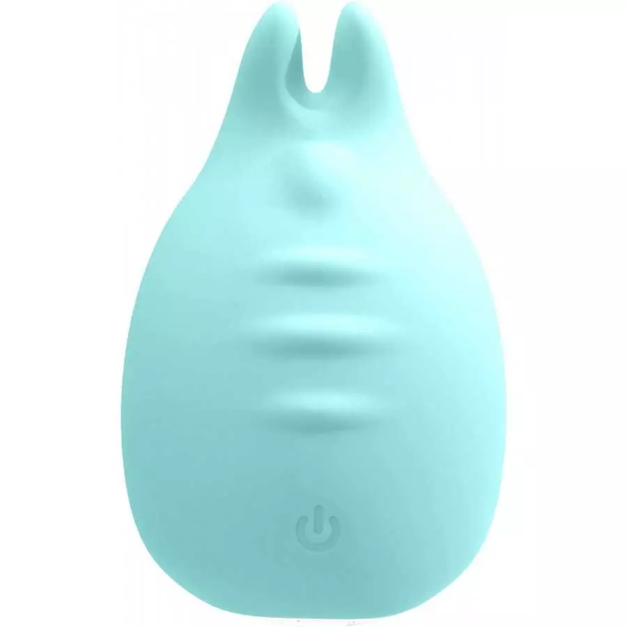 VeDO HUNI Rechargeable Lay-On Clitoral Vibrator Adult Sextoy for Women (Tease Me Turquoise)