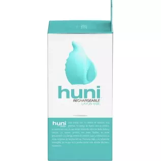 VeDO HUNI Rechargeable Lay-On Clitoral Vibrator Adult Sextoy for Women (Tease Me Turquoise) VeDO HUNI Rechargeable Lay-On Clitoral Vibrator Adult Sextoy for Women (Tease Me Turquoise)
