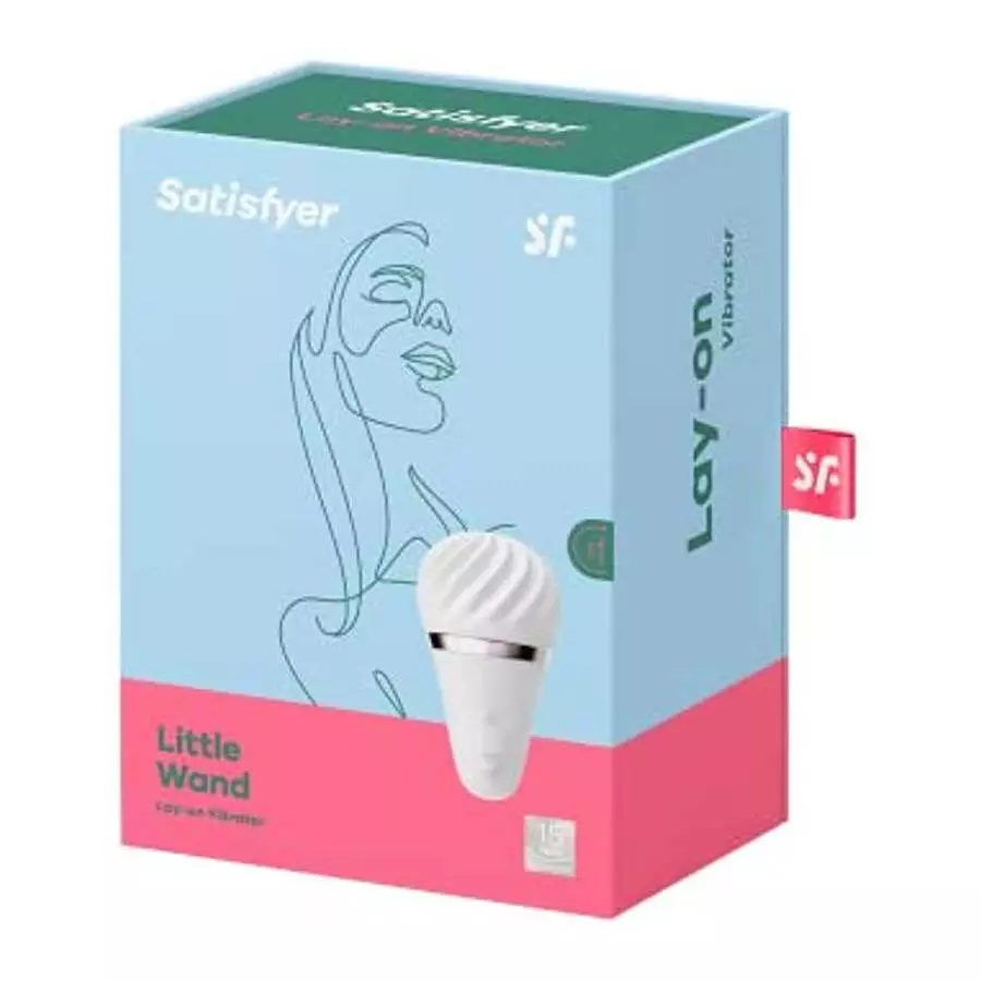Satisfyer Little Wand Lay-On Vibrator - Powerful Vibrating Clitoral Stimulator, Personal Massager for Stimulation of Clitoris an