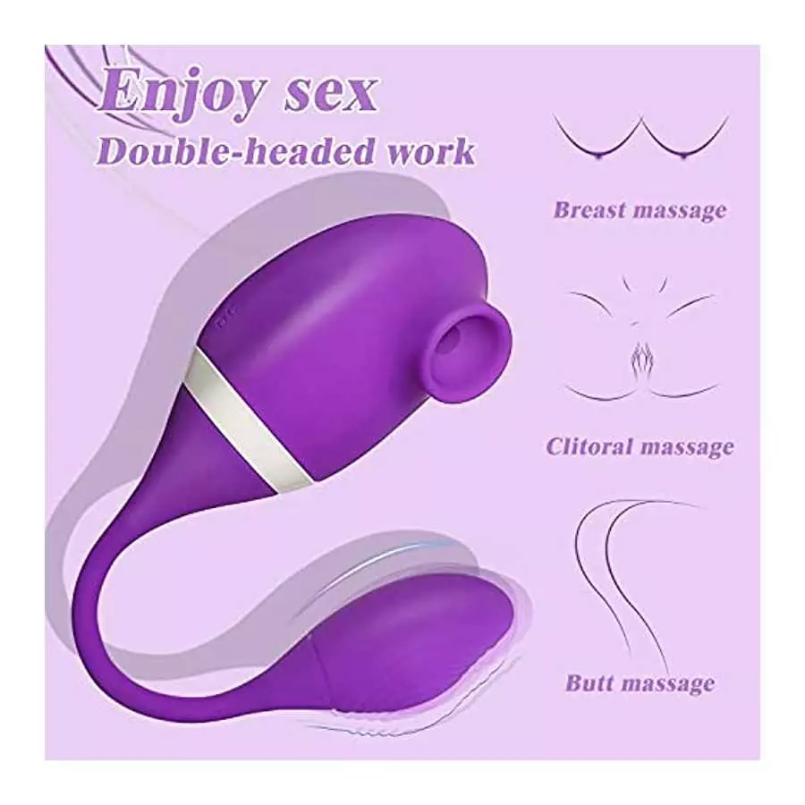 Rose Sex Toy for Women Adult Sex Toys G Spot Vibrator Dildo，Clitoris Sucking Vibrators for Women‘s Stimulator,Multi-Mode Massage