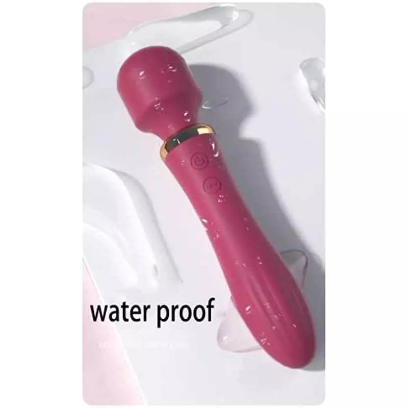 LILO hot Venus Wand Heated Double Heads Dildo Vibrator 10 Modes Adult Vibrator for Women Sex Toys Pink