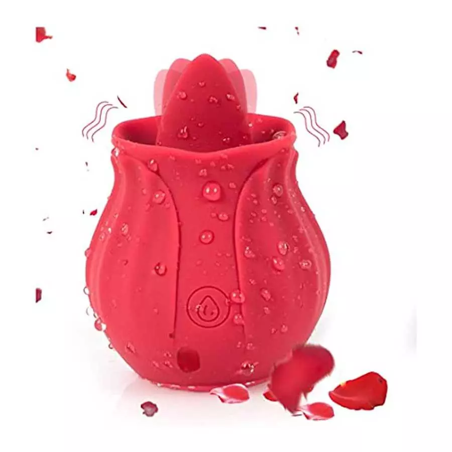Rose Sex Stimulator for Women - Rose Vibrator Pleasure Rose Sex Toy Clit Licker Adult Sensory Toys Clitoral Stimulator with 10 V Rose Sex Stimulator for Women - Rose Vibrator Pleasure Rose Sex Toy Clit Licker Adult Sensory Toys Clitoral Stimulator with 10 V