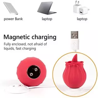 Rose Sex Stimulator for Women - Rose Vibrator Pleasure Rose Sex Toy Clit Licker Adult Sensory Toys Clitoral Stimulator with 10 V Rose Sex Stimulator for Women - Rose Vibrator Pleasure Rose Sex Toy Clit Licker Adult Sensory Toys Clitoral Stimulator with 10 V