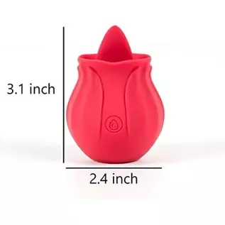 Rose Sex Stimulator for Women - Rose Vibrator Pleasure Rose Sex Toy Clit Licker Adult Sensory Toys Clitoral Stimulator with 10 V Rose Sex Stimulator for Women - Rose Vibrator Pleasure Rose Sex Toy Clit Licker Adult Sensory Toys Clitoral Stimulator with 10 V