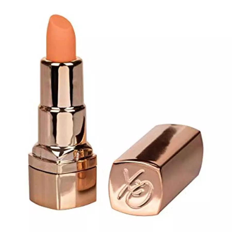 CalExotics Hide & Play Rechargeable Lipstick, Coral, 2 Ounce Bulk, 14019ORANGE_ CalExotics Hide & Play Rechargeable Lipstick, Coral, 2 Ounce Bulk, 14019ORANGE_