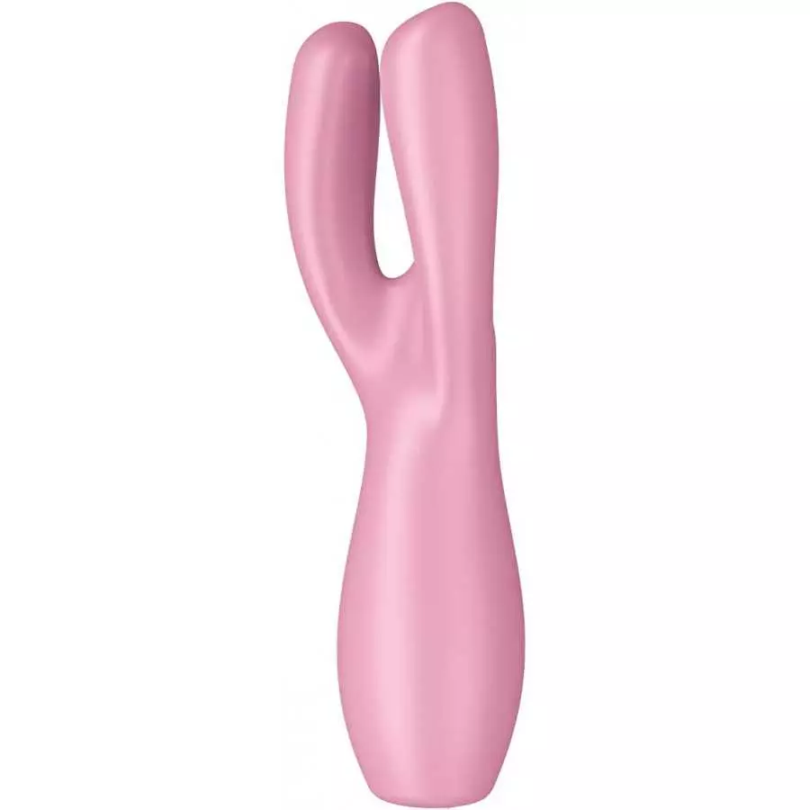 Satisfyer Threesome 3 Lay-On Vibrator - Powerful Vibrating Clitoral and Labia Stimulator, Personal Massager, Sex Toys for Women 