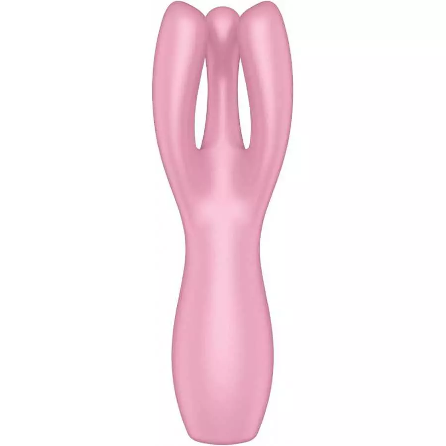 Satisfyer Threesome 3 Lay-On Vibrator - Powerful Vibrating Clitoral and Labia Stimulator, Personal Massager, Sex Toys for Women 