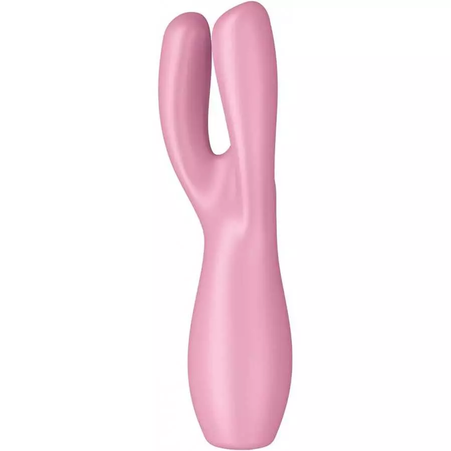 Satisfyer Threesome 3 Lay-On Vibrator - Powerful Vibrating Clitoral and Labia Stimulator, Personal Massager, Sex Toys for Women 