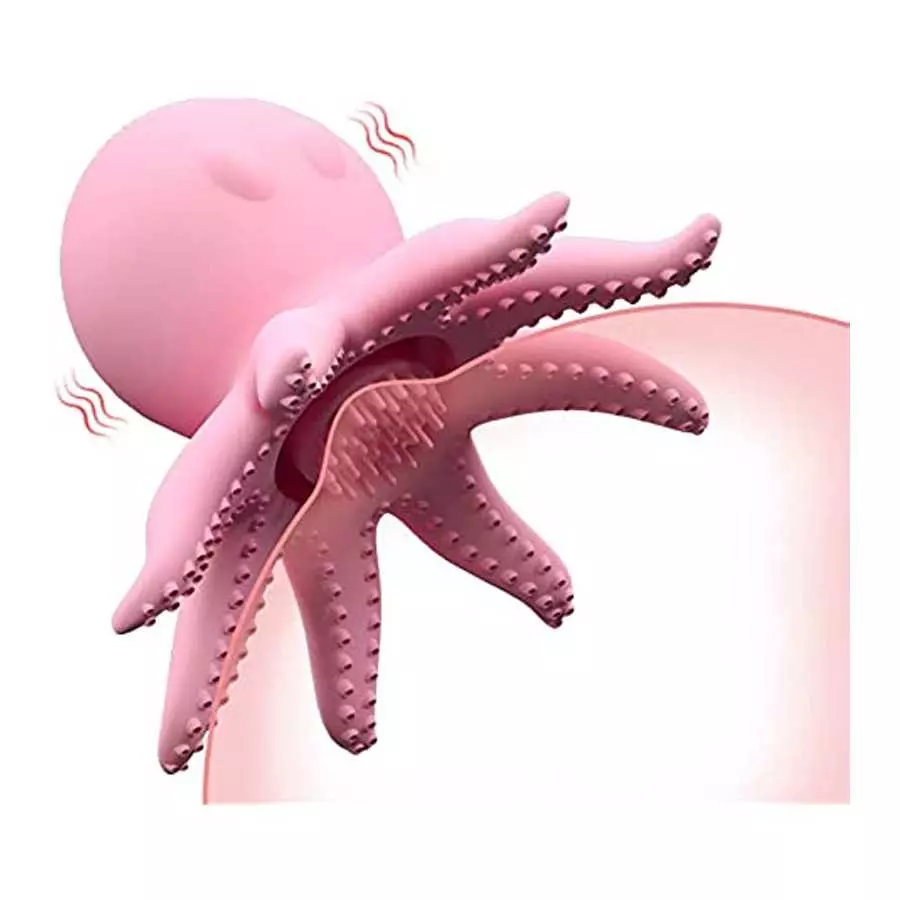 Octopus Nipple Massage Vibrator 10 Frequency Clitoris Stimulator Oral Sex Toys Breast Pump Enlargement Licking Nipple Vibrators Octopus Nipple Massage Vibrator 10 Frequency Clitoris Stimulator Oral Sex Toys Breast Pump Enlargement Licking Nipple Vibrators