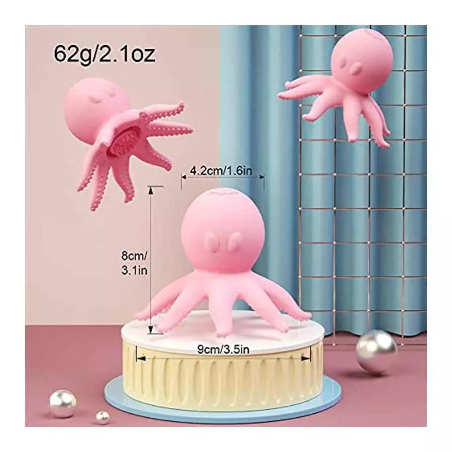 Octopus Nipple Massage Vibrator 10 Frequency Clitoris Stimulator Oral Sex Toys Breast Pump Enlargement Licking Nipple Vibrators 