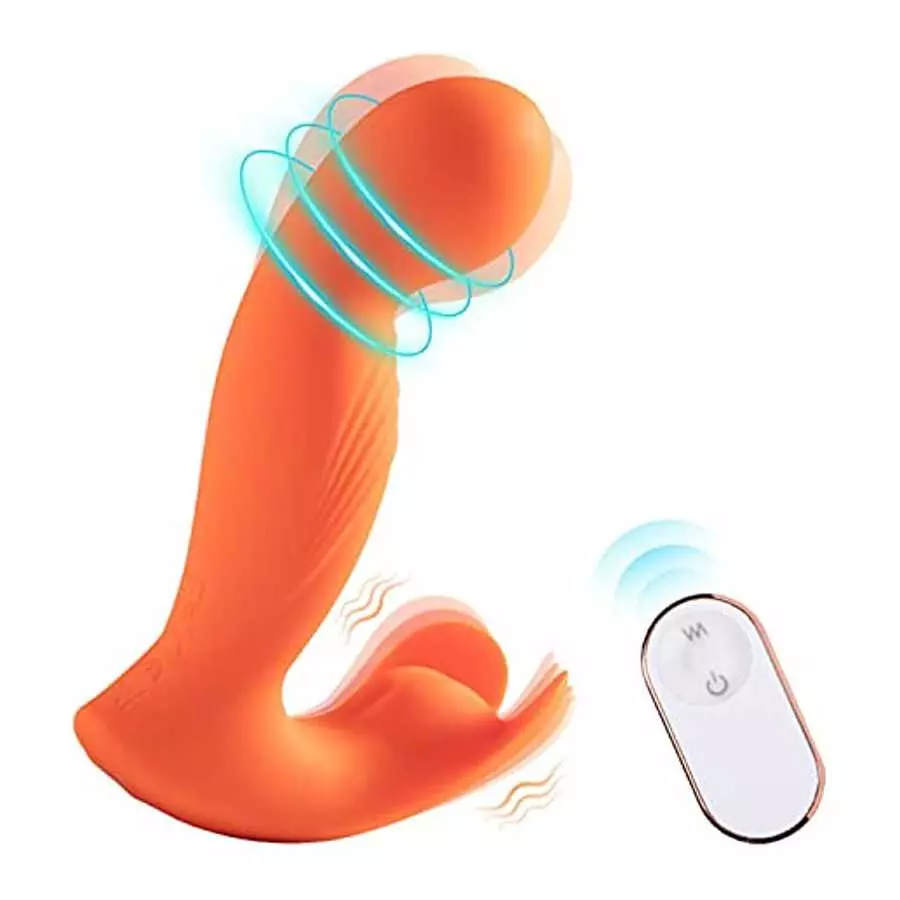 Honey Play Box G-spot Vibrator, Crave-3" Sex Toy for Women with Rotating Massage Head and Clitoral Tickler for Women and Couples Honey Play Box G-spot Vibrator, Crave-3" Sex Toy for Women with Rotating Massage Head and Clitoral Tickler for Women and Couples