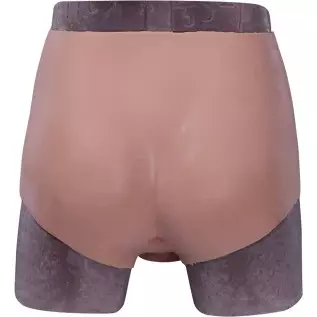 Realistic Silicone Dildo Wearable Sex Harness for Couple Pegging Women Lesbian Female Masturbation (12.5cm Length,3.5cm Diameter