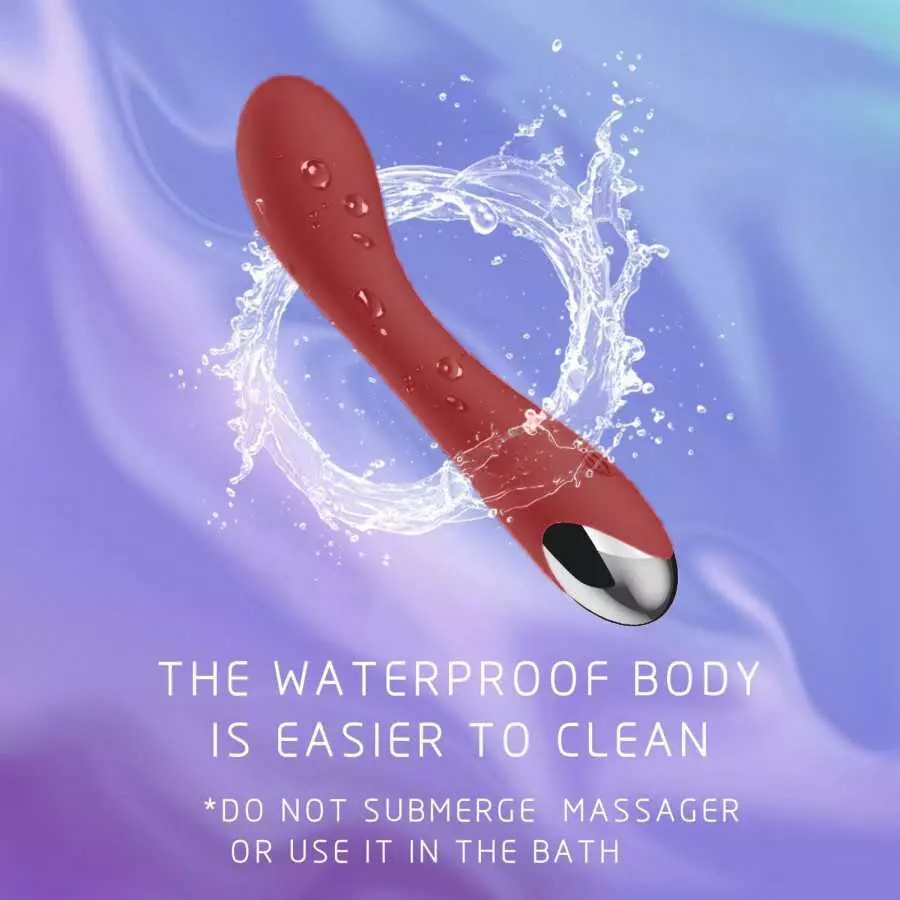 G Spot Vibrator Dildo for Vagina, Clitoral, Anal Stimulation with 10 Vibrations Modes Personal Powerful Quiet Vibrating Massager