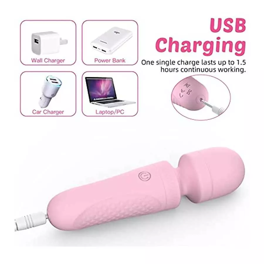 Clitoral Vibrator for Women Sex Vibrating Toys, Mini Personal Massager -10 Speeds