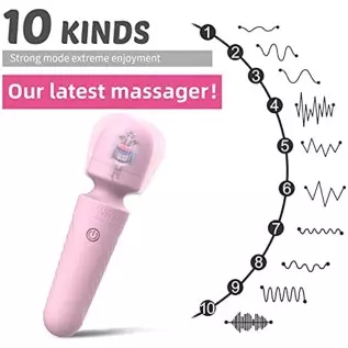 Clitoral Vibrator for Women Sex Vibrating Toys, Mini Personal Massager -10 Speeds