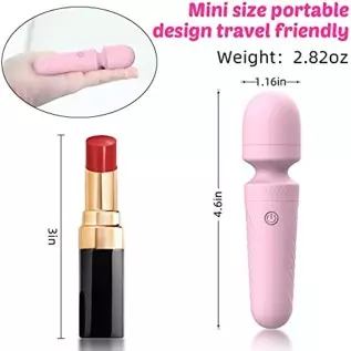 Clitoral Vibrator for Women Sex Vibrating Toys, Mini Personal Massager -10 Speeds