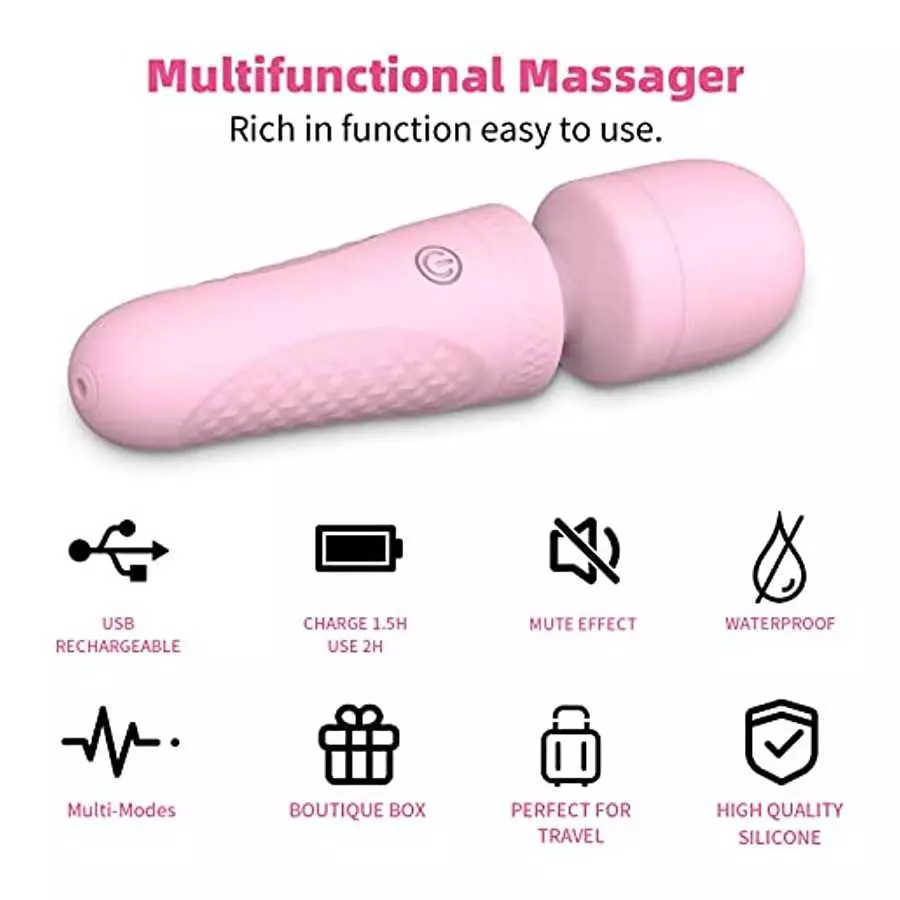 Clitoral Vibrator for Women Sex Vibrating Toys, Mini Personal Massager -10 Speeds