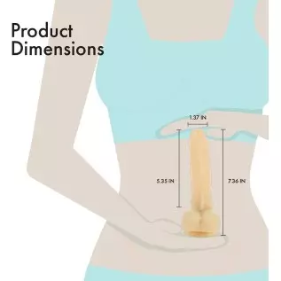 pure love 7.36" Vibrating and Rotating Dildo with Remote, Harness Compatible Adult Sex Toy, Cosmic