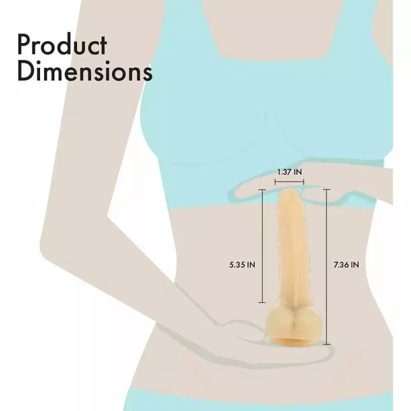 pure love 7.36" Vibrating and Rotating Dildo with Remote, Harness Compatible Adult Sex Toy, Cosmic