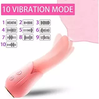 Rose Toy, Tongue Licking Vibrator for Vaginal Clit Anal Stimulation, Clitoral G Spot Nipples Massager Vaginal Breast Sex Toys fo Rose Toy, Tongue Licking Vibrator for Vaginal Clit Anal Stimulation, Clitoral G Spot Nipples Massager Vaginal Breast Sex Toys fo