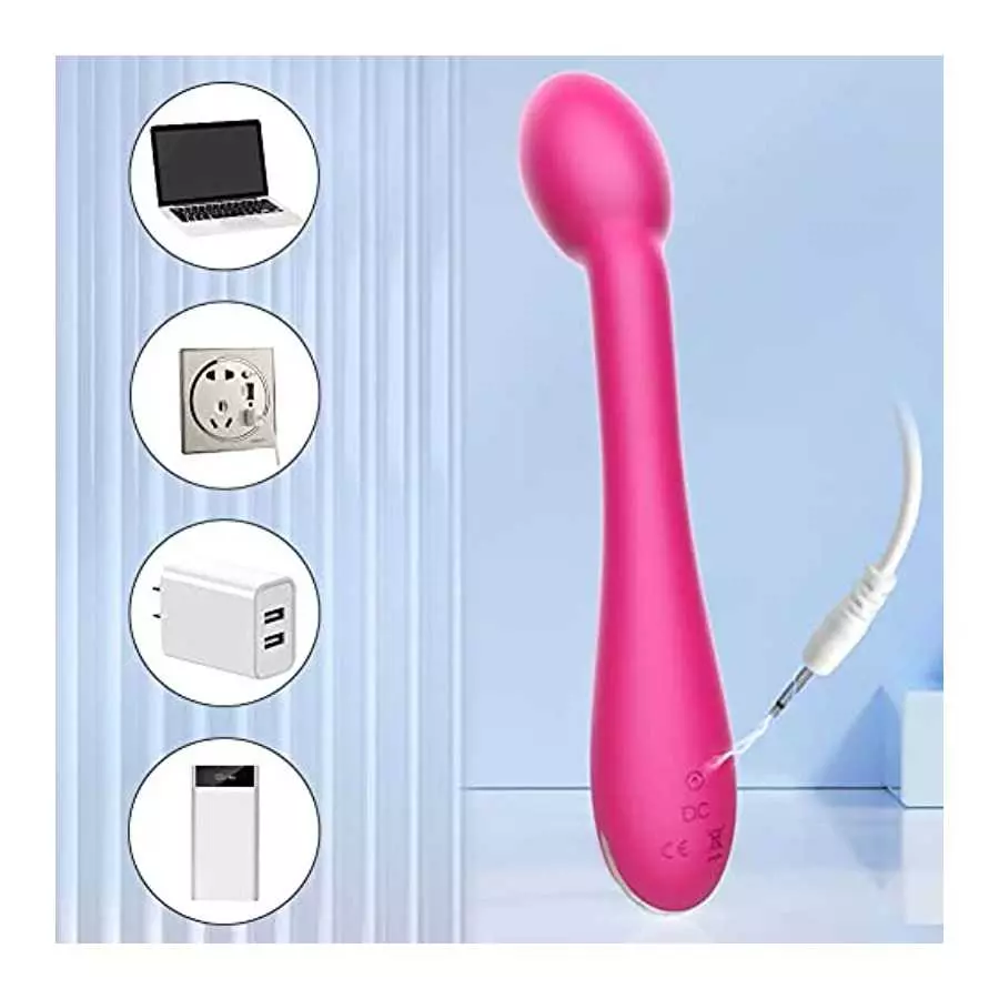Clitoral Vibrator Stimulator with 12 Vibration Modes, G-spot Orgasm Clit Nipples Massager Masturbation Dildo Waterproof Recharge
