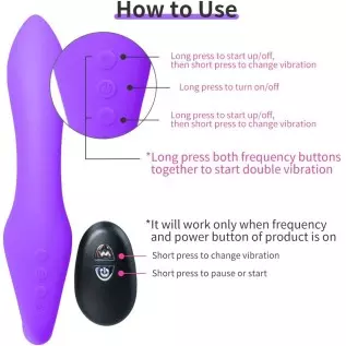 Vibrating Strapless Strap on Dildo Vibrator Sex Toys, Rechargeable Clitoral and G-spot Vibrator with Multiple Powerful Vibration Vibrating Strapless Strap on Dildo Vibrator Sex Toys, Rechargeable Clitoral and G-spot Vibrator with Multiple Powerful Vibration